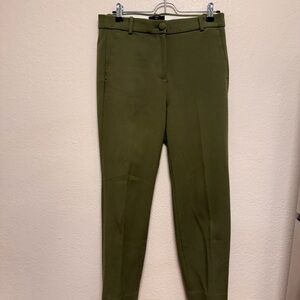 J. Crew Olive Green Trousers